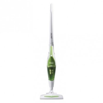 Imetec 8086 Duetta Aspirapolvere a bastone 2 in 1 Senza sacchetto 0,6 L 600 W Verde, Bianco