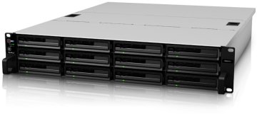Synology RackStation RS2414RP+ server NAS e di archiviazione Server di archiviazione Collegamento ethernet LAN Nero, Argento