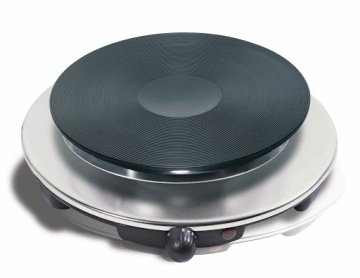 RGV JOLLY CLASSIC piano cottura Nero, Argento Superficie piana Piastra sigillata 1 Fornello(i)