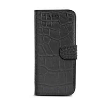 Celly CROCOWIPH6BK custodia per cellulare 11,9 cm (4.7") Custodia a borsellino Nero