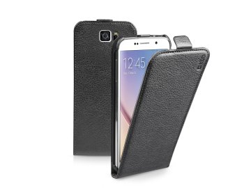 SBS TEFLIPSAS6K custodia per cellulare 12,9 cm (5.1") Custodia flip a libro Nero
