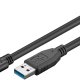 Goobay 67890 cavo USB 1 m USB A USB C Nero 3