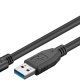 Goobay 67999 cavo USB 0,5 m USB 3.2 Gen 1 (3.1 Gen 1) USB A USB C Nero 3