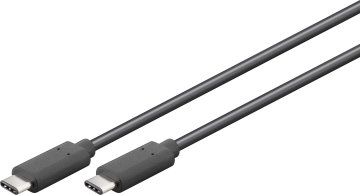 Goobay USB 3.1 Gen 1 0.5 m cavo USB USB 3.2 Gen 1 (3.1 Gen 1) 0,5 m USB C Nero