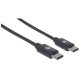 Manhattan 353342 cavo USB USB 2.0 1 m USB C Nero 3