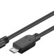 Goobay 67992 cavo USB USB 2.0 0,6 m Micro-USB B USB C Nero 3