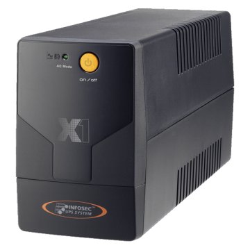 Infosec X1-500 gruppo di continuità (UPS) A linea interattiva 0,5 kVA 4 presa(e) AC