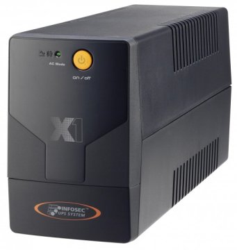 Infosec X1-1000 gruppo di continuità (UPS) A linea interattiva 1 kVA 4 presa(e) AC