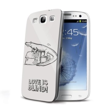 Celly Love is Blind custodia per cellulare Cover Bianco