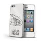 Celly Love is Blind custodia per cellulare Cover Bianco 2