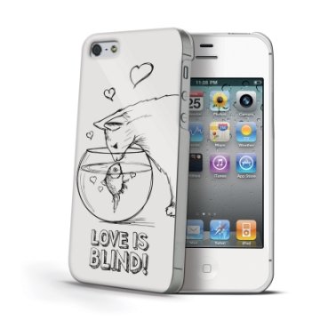 Celly Love is Blind custodia per cellulare Cover Bianco