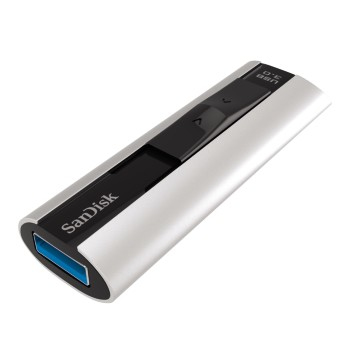 SanDisk Cruzer Extreme Pro 128GB unità flash USB USB tipo A 3.2 Gen 1 (3.1 Gen 1) Nero, Argento