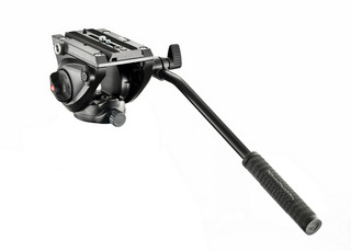 Manfrotto MVH500AH testa per treppiede Nero Alluminio 3/8"