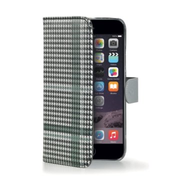 Celly Dandy custodia per cellulare Custodia a borsellino Nero, Multicolore