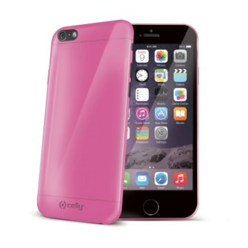 Celly Gelskin custodia per cellulare Cover Rosa, Trasparente