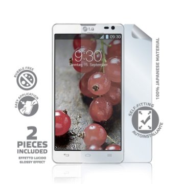 Celly SBF375 protezione per lo schermo e il retro dei telefoni cellulari LG 2 pz