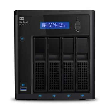Western Digital My Cloud DL4100, 8TB NAS Desktop Intel Atom® C2338 2 GB DDR3L HDD My Cloud OS Nero