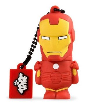 Tribe FD016404 unità flash USB 8 GB USB tipo A 2.0 Rosso, Giallo