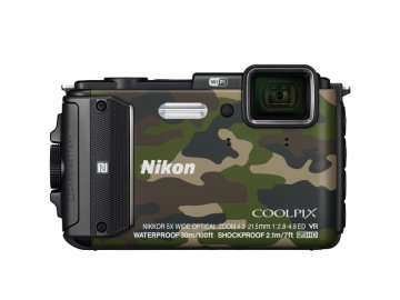 Nikon COOLPIX AW130 1/2.3" Fotocamera compatta 16 MP CMOS 4608 x 3456 Pixel Mimetico