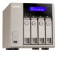 QNAP TVS-463 NAS Tower 4 GB DDR3L 0 TB QNAP Turbo System Oro 5