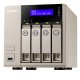 QNAP TVS-463 NAS Tower 4 GB DDR3L 0 TB QNAP Turbo System Oro 8
