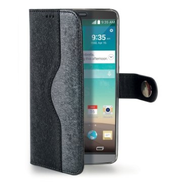 Celly ONDAG3BK custodia per cellulare 14 cm (5.5") Custodia a borsellino Nero