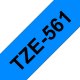 Brother TZE-561 nastro per etichettatrice Nero su blu 2