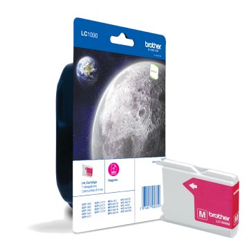 Brother LC-1000MBP Blister Pack cartuccia d'inchiostro Originale Magenta