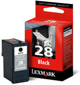 Lexmark 28 cartuccia d'inchiostro 1 pz Originale Resa standard Nero