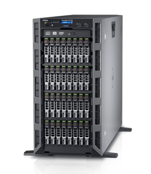 DELL PowerEdge T630 server 0 GB Armadio (5U) Intel® Xeon® E5 v3 E5-2620V3 2,4 GHz 8 GB DDR3-SDRAM 495 W
