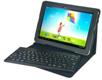 Hannspree 80-00000000G528 tastiera per dispositivo mobile Nero Bluetooth