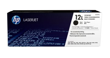HP 12L Economy Nero Original LaserJet Toner Cartridge cartuccia toner 1 pz Originale Nero