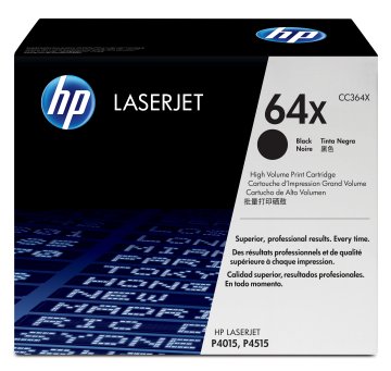 HP 64X High Yield Nero Original LaserJet Toner Cartridge cartuccia toner 1 pz Originale Nero