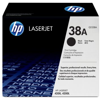 HP 38A Nero Original LaserJet Toner Cartridge cartuccia toner 1 pz Originale Nero