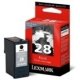 Lexmark No.28 Black Return Program Print Cartridge BLISTER cartuccia d'inchiostro 1 pz Originale Nero 2