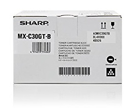 Sharp MXC30GTB cartuccia toner 1 pz Originale Nero