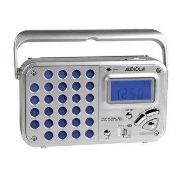 Audiola RTB-2036D/S Portatile Digitale Argento