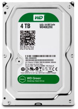 Western Digital Green 4TB disco rigido interno Variable 64 MB 3.5" Serial ATA III