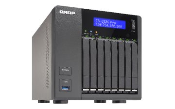 QNAP TS-853S PRO NAS Tower Intel® Celeron® 4 GB DDR3 0 TB HDD QNAP Turbo System Nero