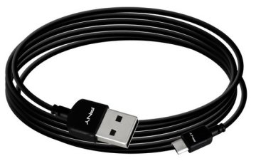 PNY C-UA-UU-K01-06 cavo USB USB 2.0 1,8 m Micro-USB A Nero