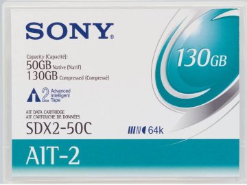 Sony SDX250C//AWW supporto di archiviazione di backup Nastro dati vuoto 50 GB AIT 8 mm