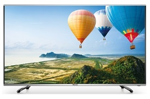 Hisense LTDN50K390XWSEU3D TV Hospitality 127 cm (50") Full HD Smart TV Nero, Argento 20 W