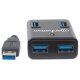 Manhattan 162302 hub di interfaccia USB 3.2 Gen 1 (3.1 Gen 1) Type-A 5000 Mbit/s Nero 4