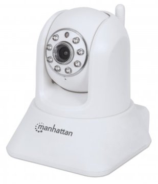 Manhattan HomeCam Cupola Telecamera di sicurezza IP Interno 640 x 480 Pixel Scrivania/Parete