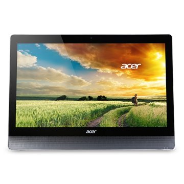 Acer Aspire U5-620 Intel® Core™ i5 i5-4210M 58,4 cm (23") 1920 x 1080 Pixel Touch screen 8 GB DDR3-SDRAM 1 TB HDD PC All-in-one NVIDIA® GeForce® GTX 850M Windows 8 Pro Wi-Fi 5 (802.11ac) Nero, Grigio