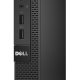 DELL OptiPlex 3020 Intel® Core™ i3 i3-4160T 4 GB DDR3L-SDRAM 500 GB HDD Windows 7 Professional Mini PC Nero 2