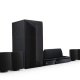 LG LHB625 sistema home cinema 5.1 canali 1000 W Compatibilità 3D Nero 2