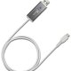 j5create Android Mirror cavo USB USB 2.0 1,2 m Micro-USB B USB A Alluminio, Bianco 2