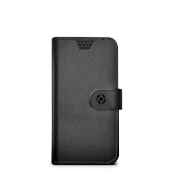 Celly WALLY UNICA custodia per cellulare 10,2 cm (4") Custodia a borsellino Nero