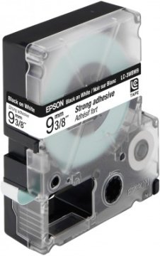 Epson Nastro Bianco per testo Nero 9/9
